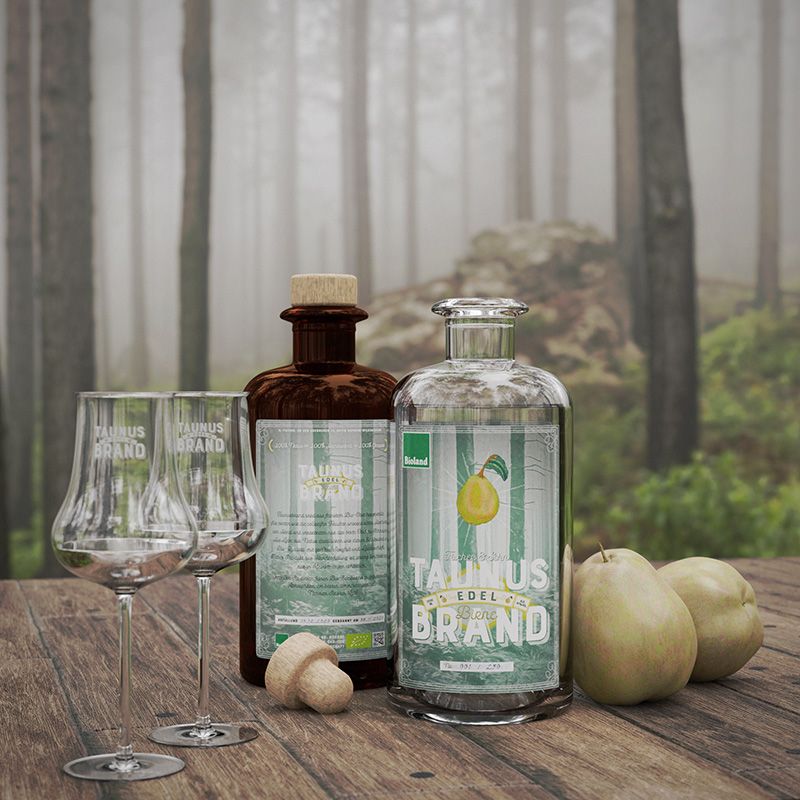 Sortenreine Edelbrände online kaufen - im Taunus Brand Shop